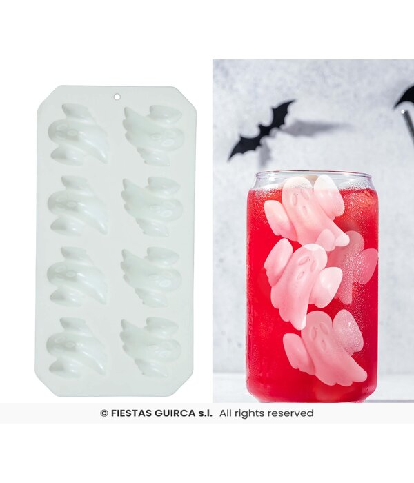 Halloween ijsklontjes Ghost