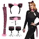 Set Pink Leopard Dames