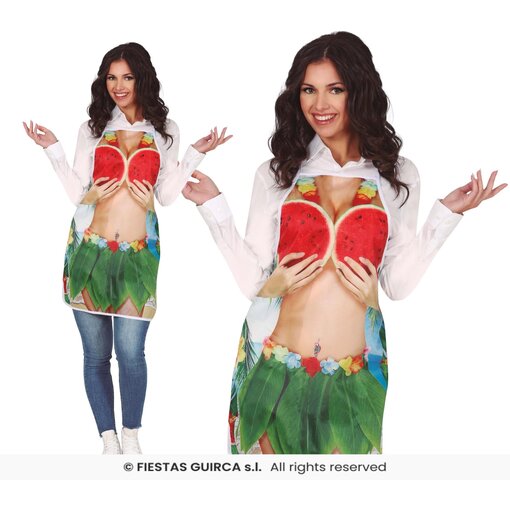 Hawaii Schort Sexy Vrouw Meloenen