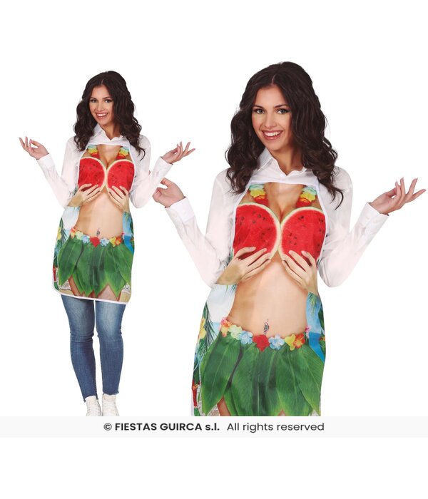 Hawaii Schort Sexy Vrouw Meloenen