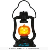Lantaarn Pompoen Met Licht en Geluid (15cm)