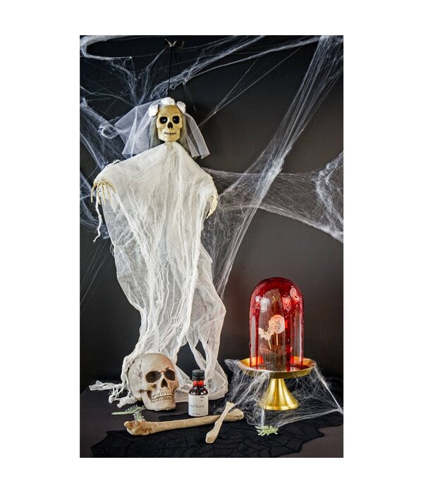 Hangdecoratie Bruid Skelet Halloween (90cm)