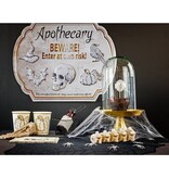 Deurbord Creepy Curiosities (40x50cm)