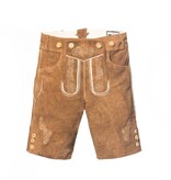Lederhose Anton Lichtbruin Kort (Leer)