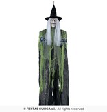 Hangende Halloween Heks Delia (100cm)