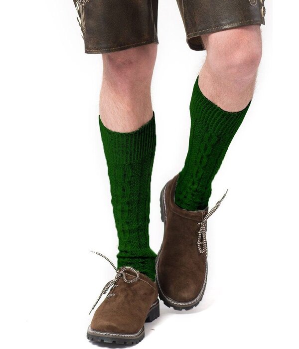 Oktoberfest Kniesokken Groen Deluxe