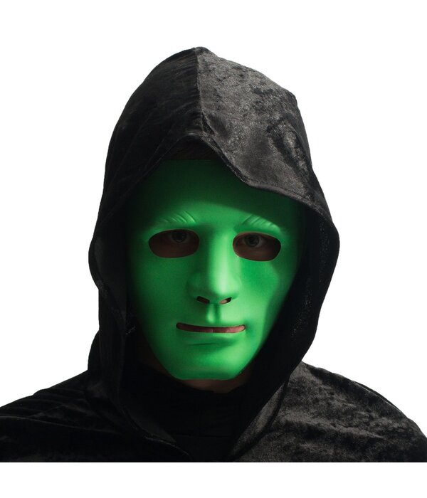 Groen Masker Anoniem PVC