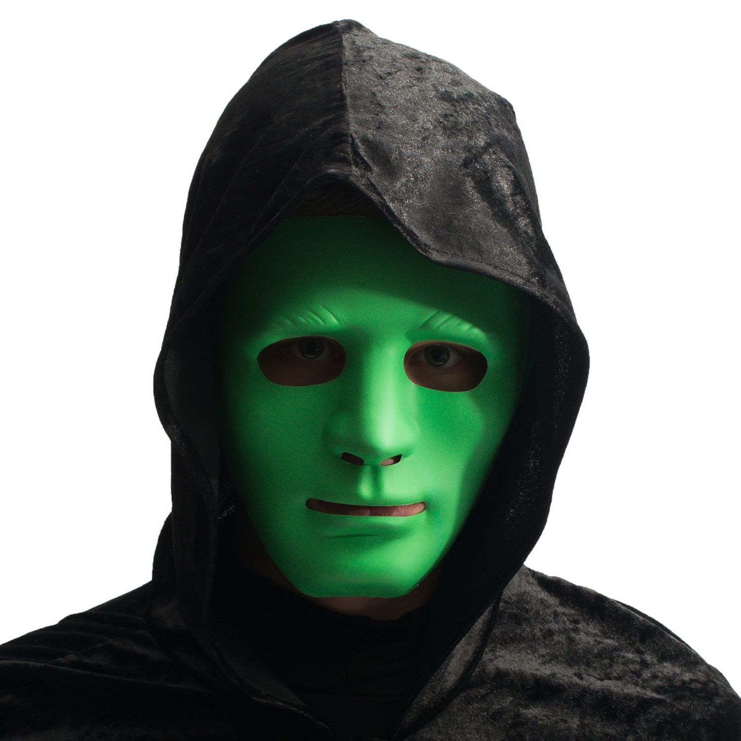Groen Masker Anoniem PVC afbeelding