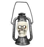 Doodshoofd Lantaarn Met Licht (26x18cm)