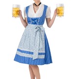 Dirndl Jurk Heike Blauw