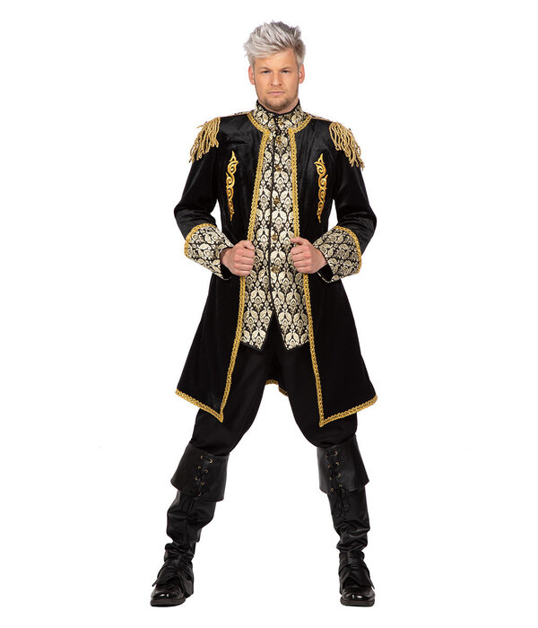 Luxe Jas Markies Zwart Hogendorp