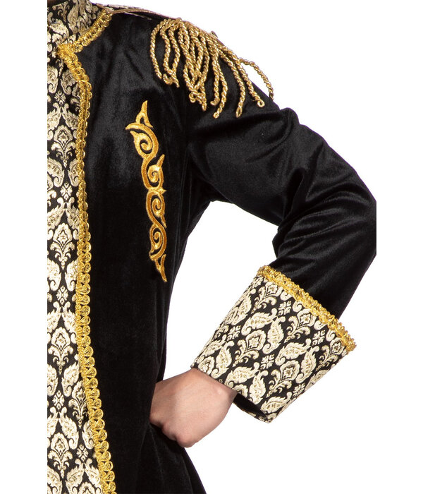 Luxe Jas Markies Zwart Hogendorp