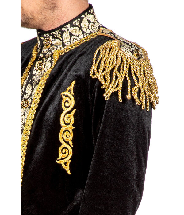 Luxe Jas Markies Zwart Hogendorp