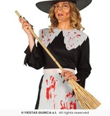 Heksenbezem 100cm Stro