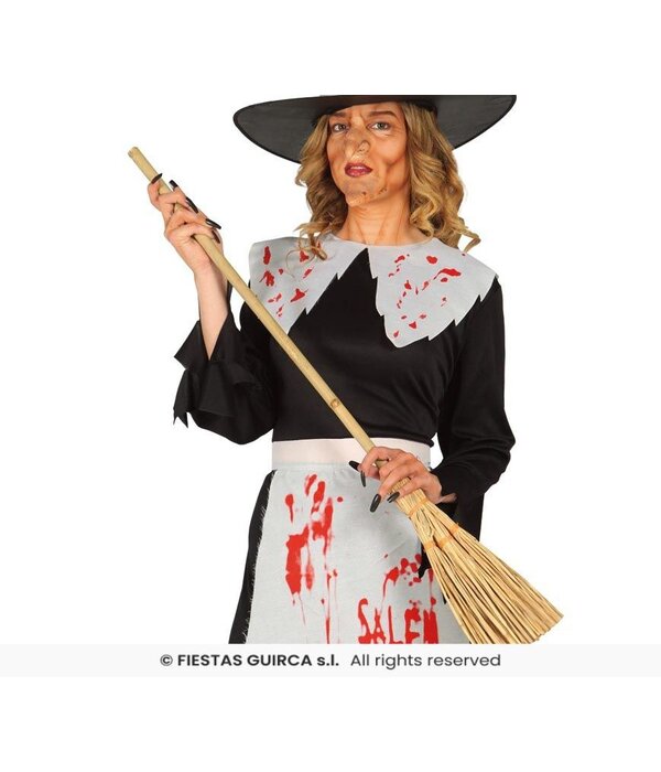 Heksenbezem 100cm Stro