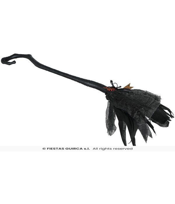 Heksenbezem 90cm krul afneembaar