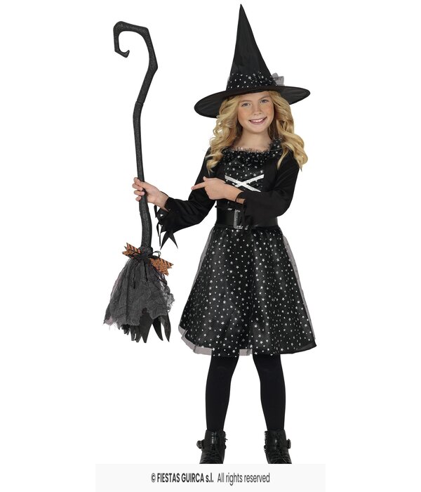 Heksenbezem 90cm krul afneembaar