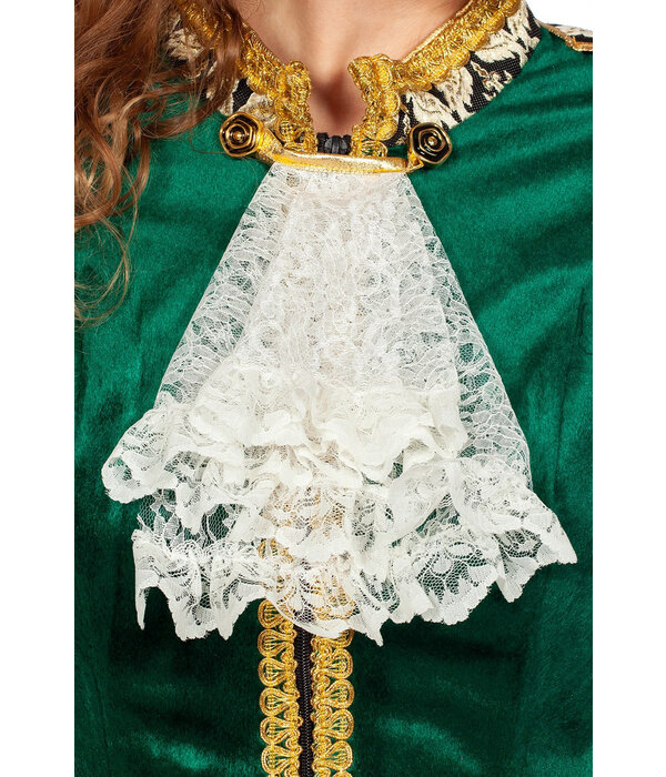 Luxe Jas Markiezin Groen Nijevelt