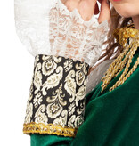 Luxe Jas Markiezin Groen Nijevelt