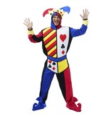 Crazy Joker Outfit Meerkleurig