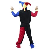 Crazy Joker Outfit Meerkleurig