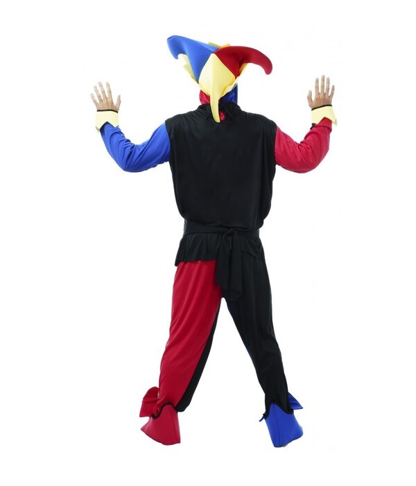 Crazy Joker Outfit Meerkleurig