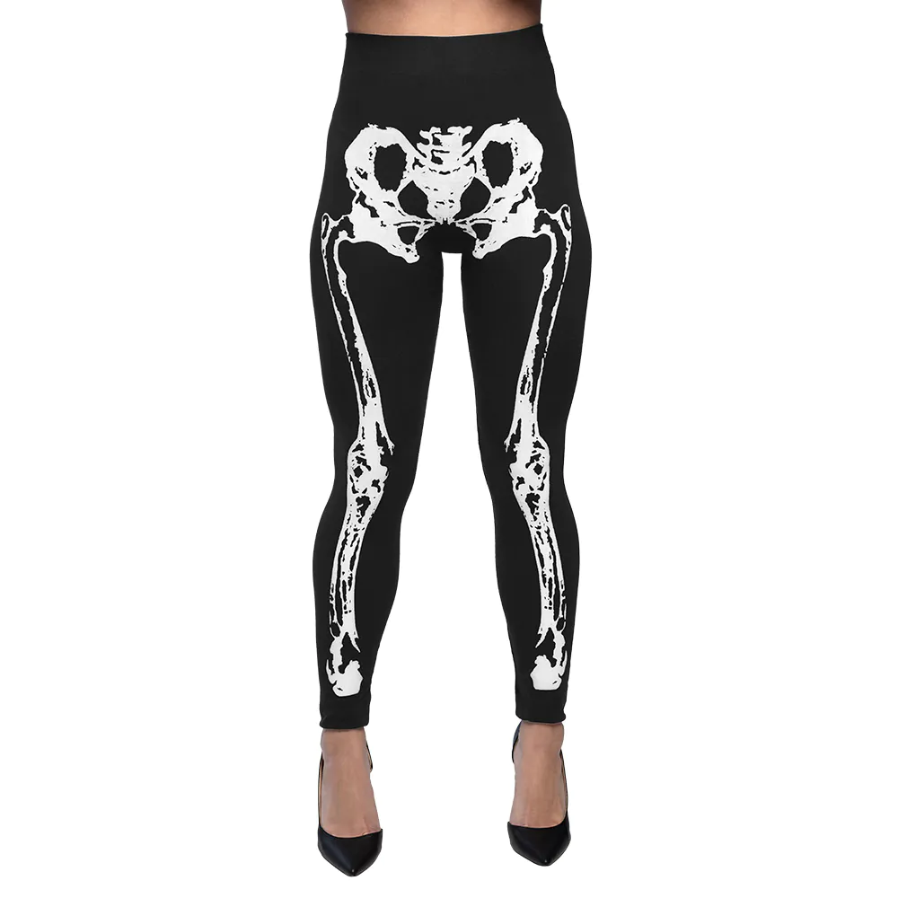 Legging Bones Stretch Dames