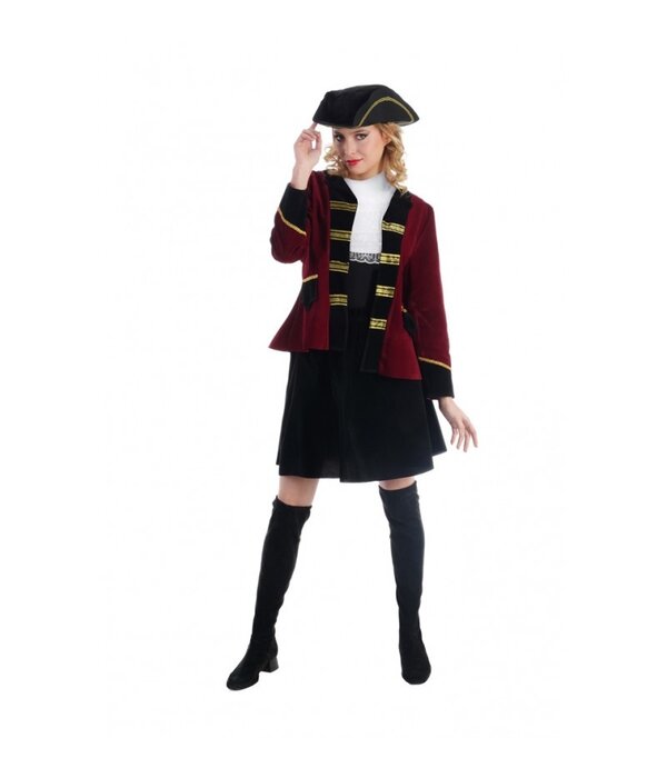 Lady Mary Piraten outfit Dames Premium