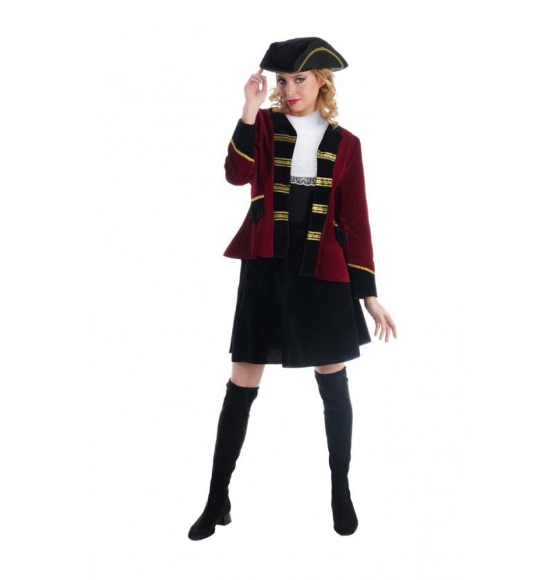 Lady Mary Piraten outfit Dames Premium