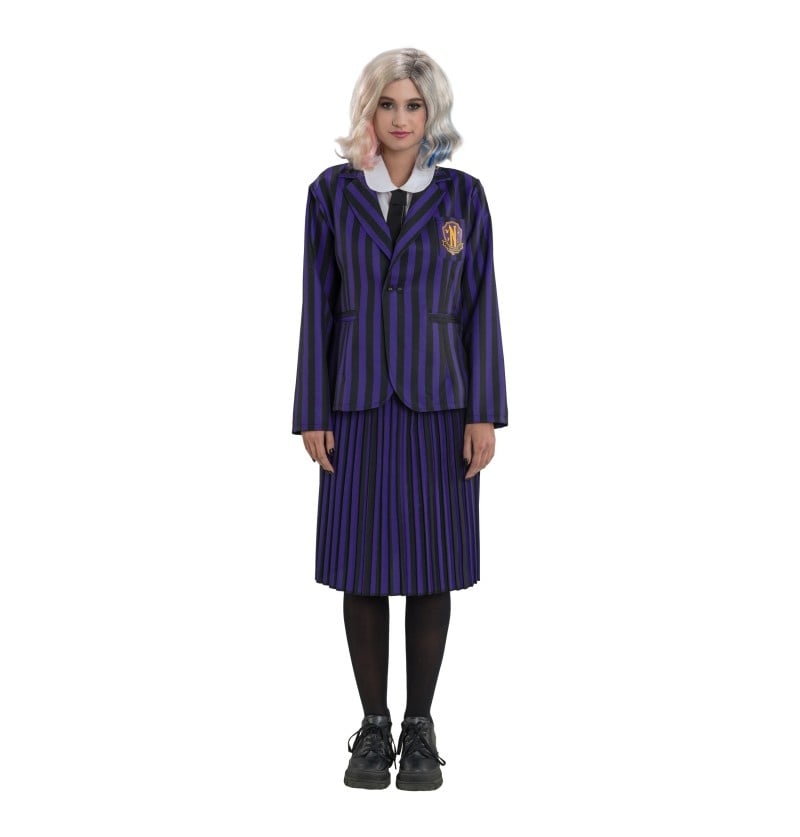 Wednesday © School Uniform Dames Zwart/Violet