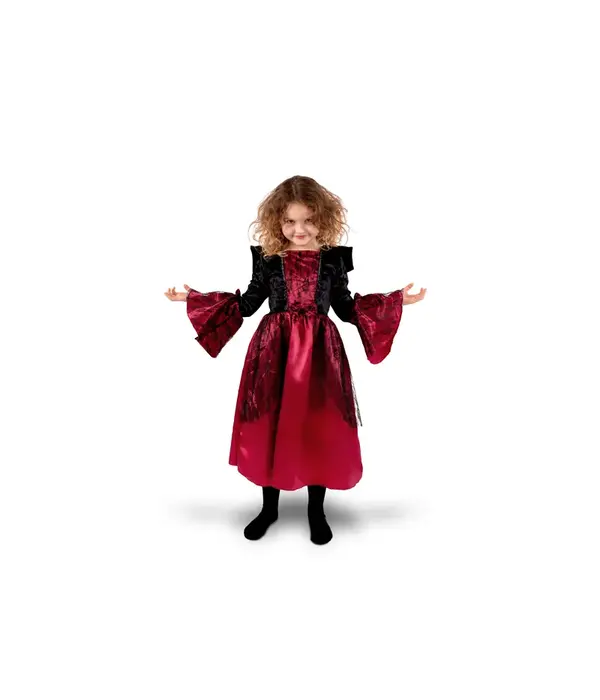Vampier Jurkje Kind Rood/Zwart Classic