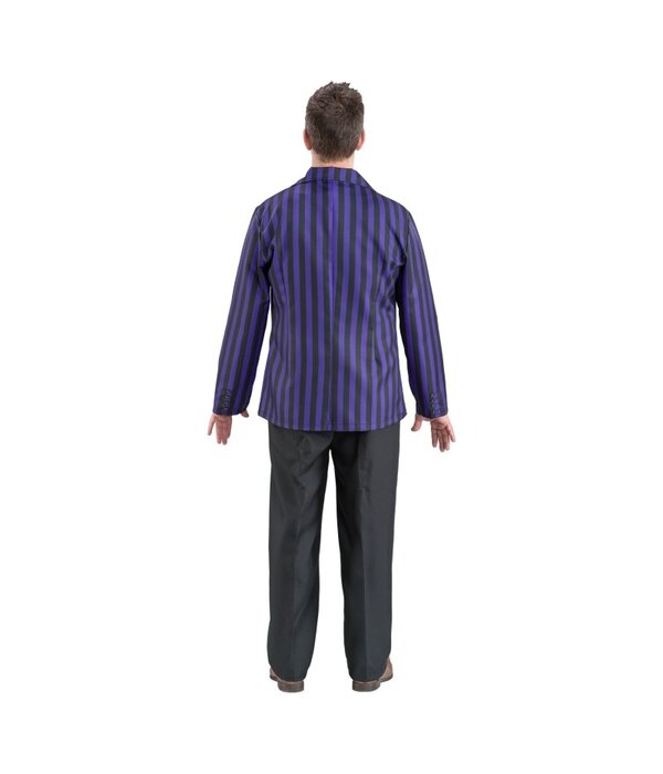 Wednesday © School Uniform Heren Zwart/Violet