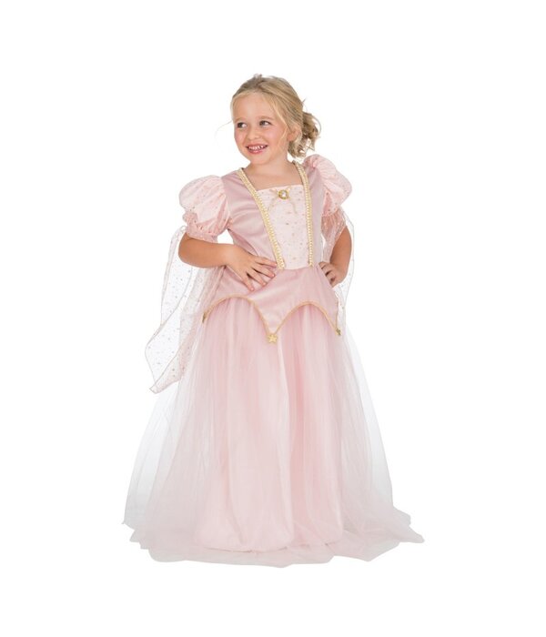 Prinses Jurk Roze Adelia Deluxe
