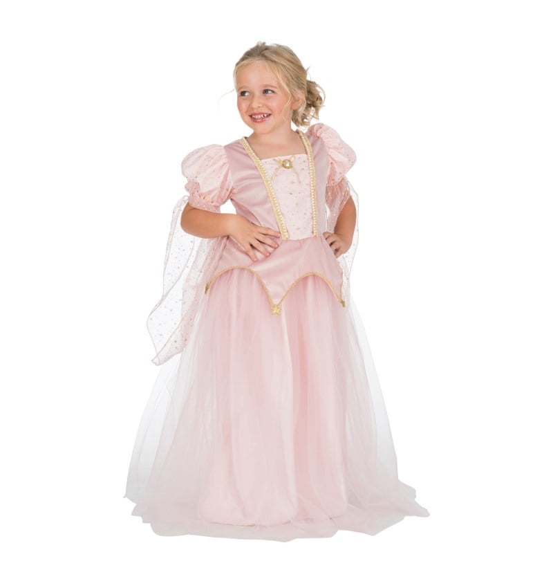 Prinses Jurk Roze Adelia Deluxe