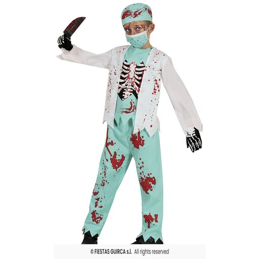 Dokter Griezel Kostuum Skelet Kind
