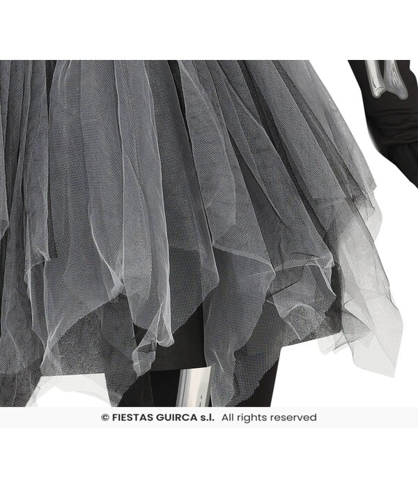 Ballerina Skelet Met Tutu Zwart Vrouw
