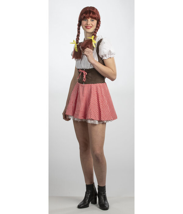 Tiroler Jurkje Geruit Sofie