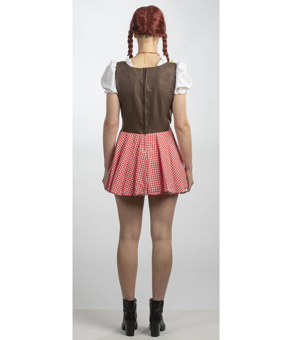 Tiroler Jurkje Geruit Sofie