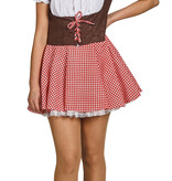 Tiroler Jurkje Geruit Sofie