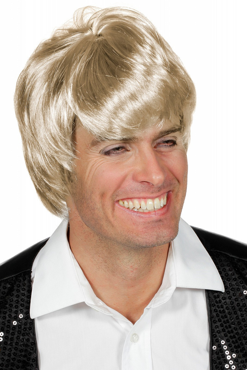 Herenpruik Carlo blond afbeelding