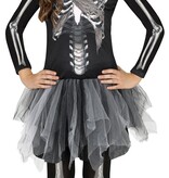 Skeletkostuum Met Tule Rok Voor Meisjes