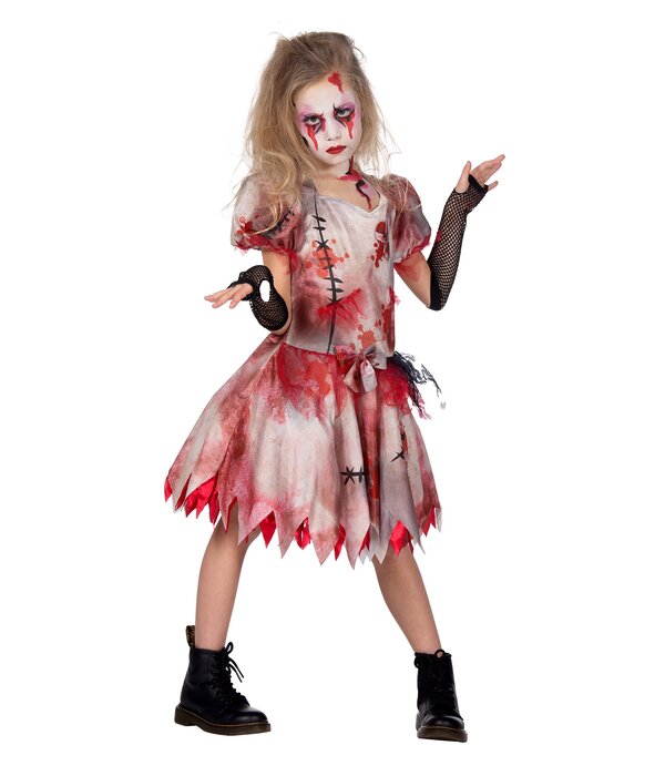 Griezelige Jurk Bloody Bella Meisjes