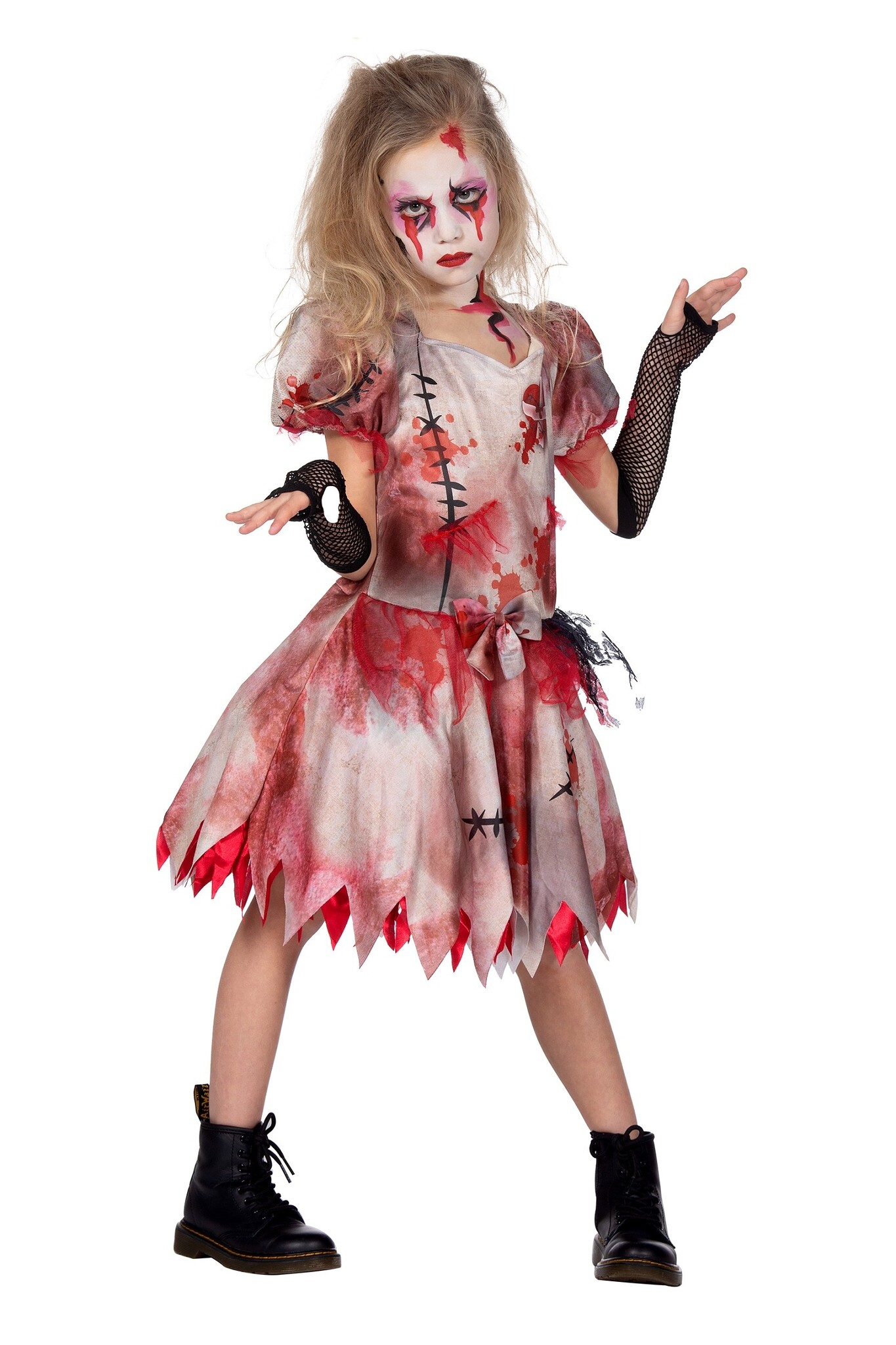 Griezelige Jurk Bloody Bella Meisjes afbeelding