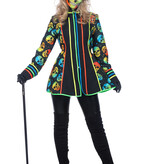 Neon Jas Schedel Halloween Vrouw
