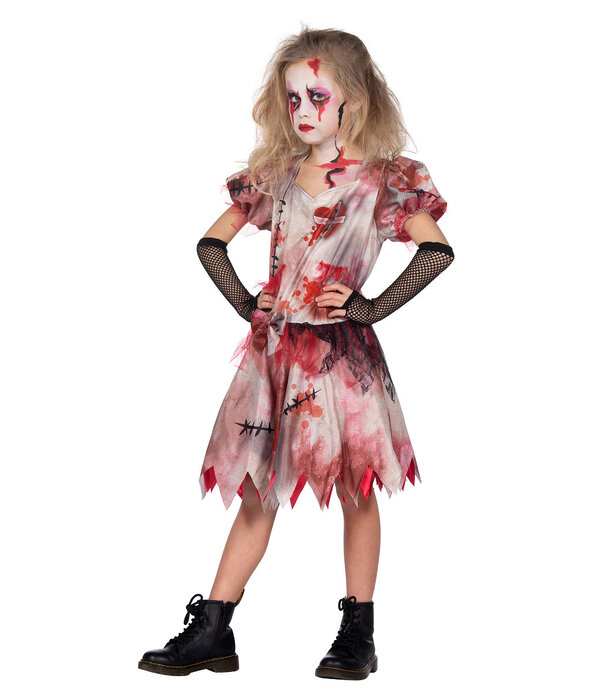 Griezelige Jurk Bloody Bella Meisjes