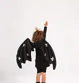 Halloween Folie Ballon Zwart Vleermuis (85cm)