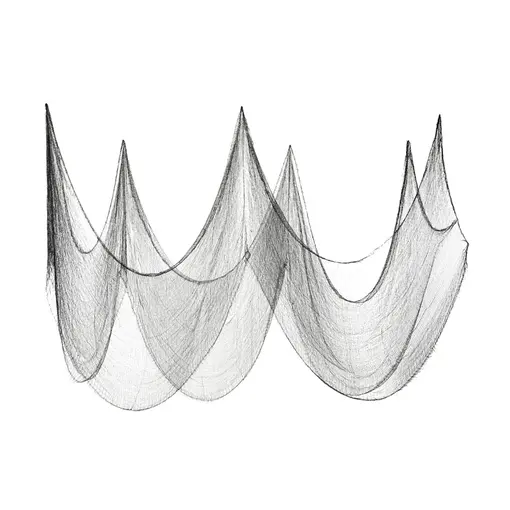 Doek Halloween Zwart Smooth (9,8m)