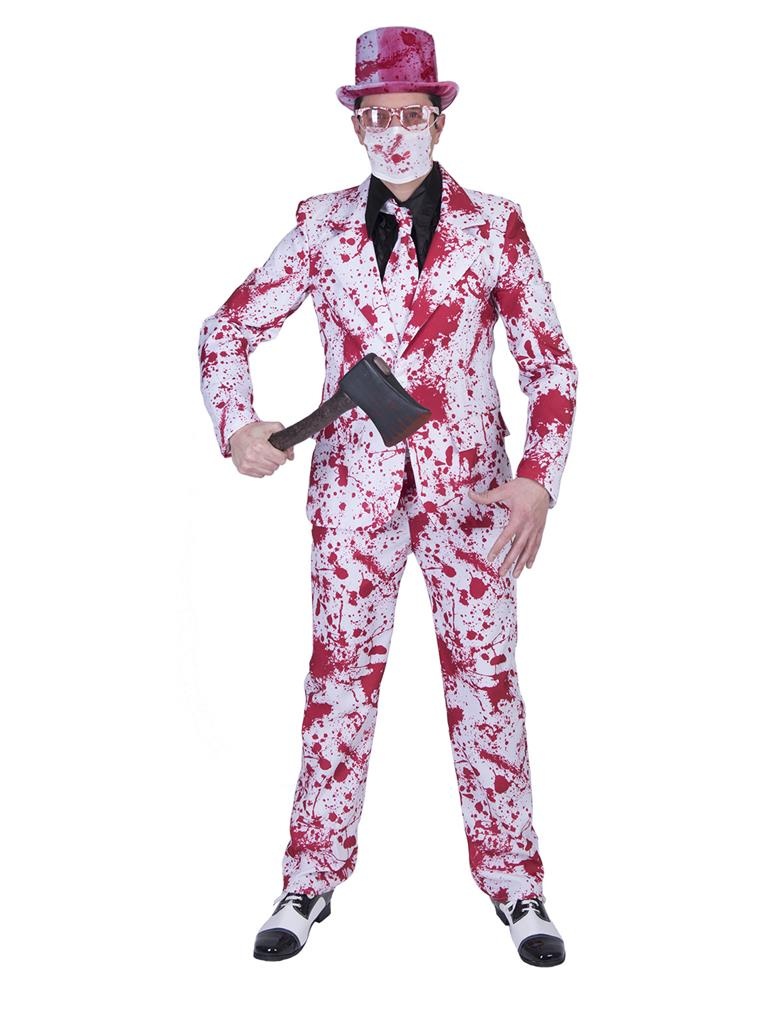 Bloederige Ben Halloween Pak Heren afbeelding