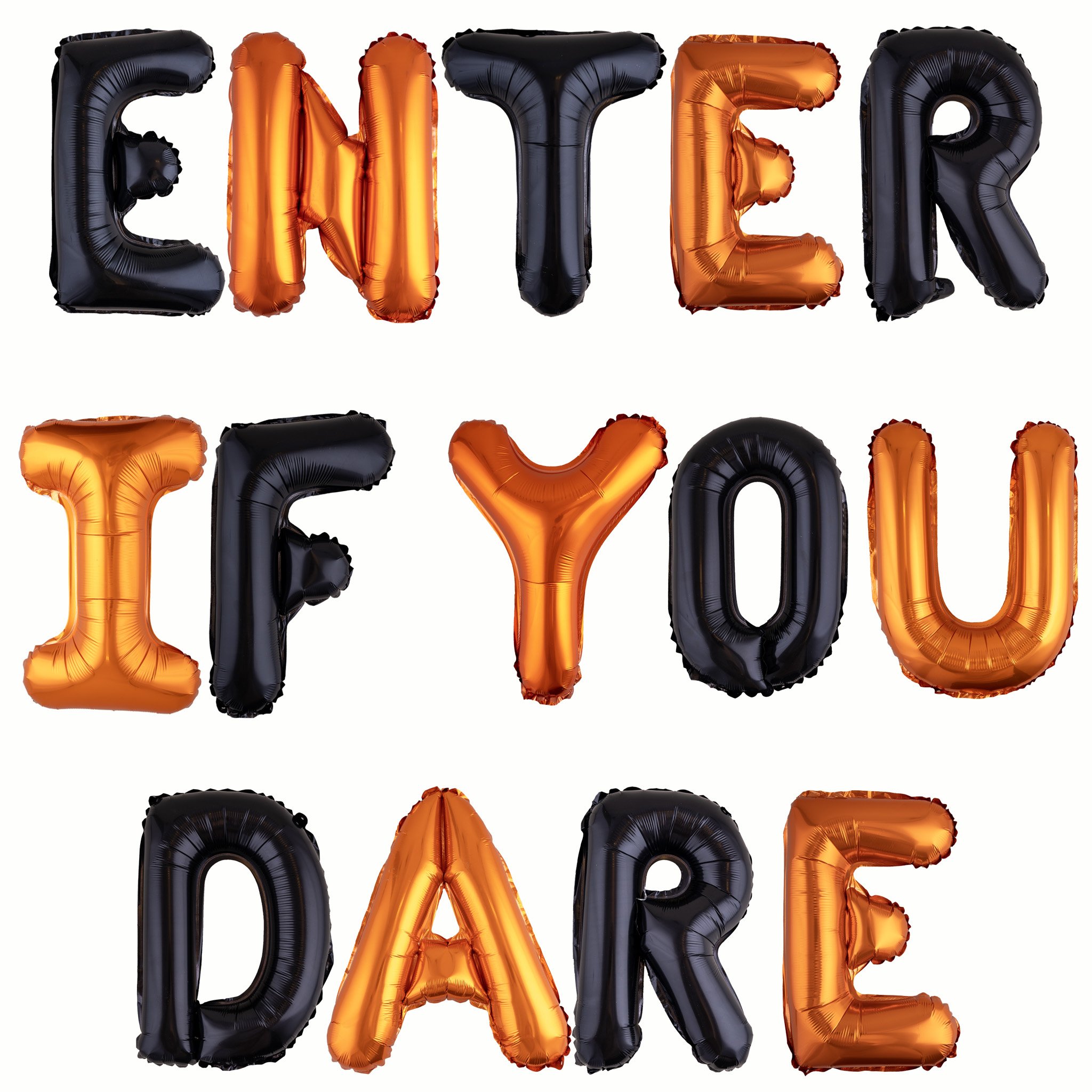 Halloween Ballonnenset "Enter If You Dare"