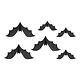 Halloween Hangdecoratie Vleermuizen (6st)